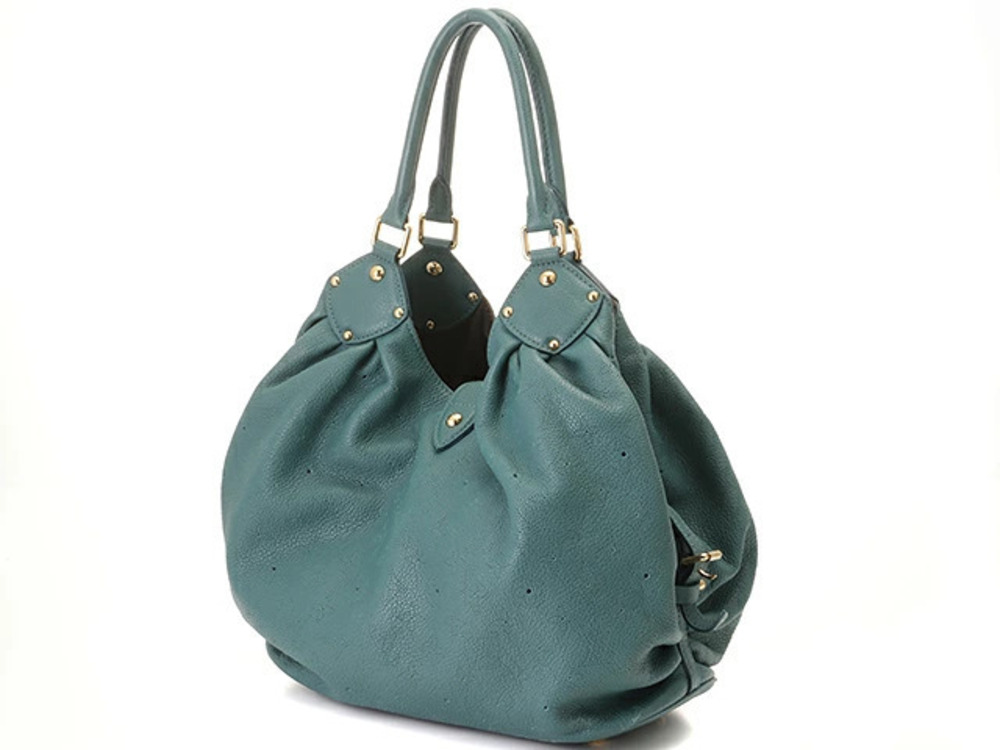 Louis Vuitton Mahina Shoulder L Lagoon Bag Black